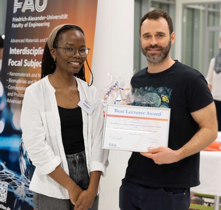 MAP Best Lecturer 2026 – Carlos Bassani